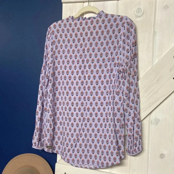 Matilda Jane Women’s Lavender Blouse Large - Picture 6 of 7